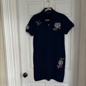 Polo by Ralph Lauren Navy Mini Dress